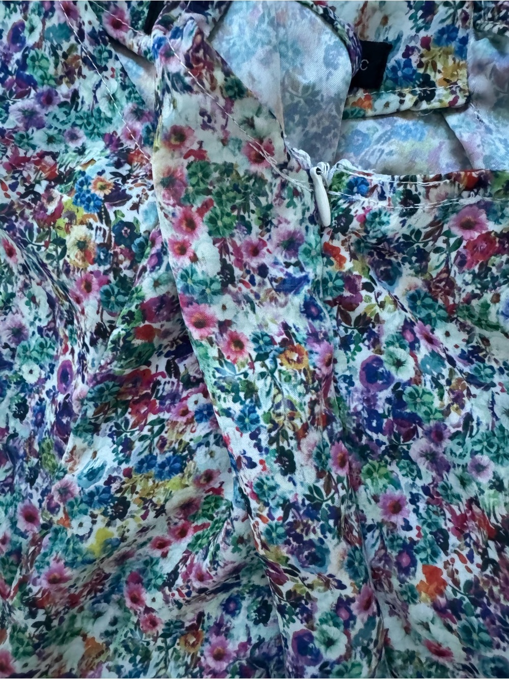 Zara Ditsy Floral Print Jumpsuit - Picture 4 of 6